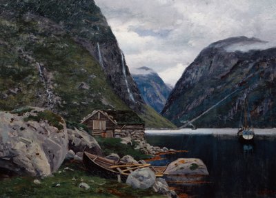 Paisaje de los fiordos de Haakon Kaulum