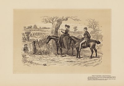 Un campo de reflexión muy fino (grabado) de Hablot Knight (1815 92) Browne
