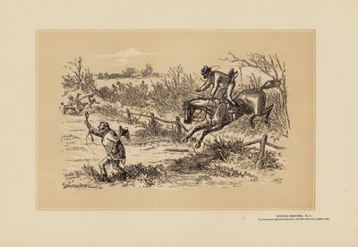 Bocetos de caza, nº 9, Cuidado (grabado) de Hablot Knight (1815 92) Browne