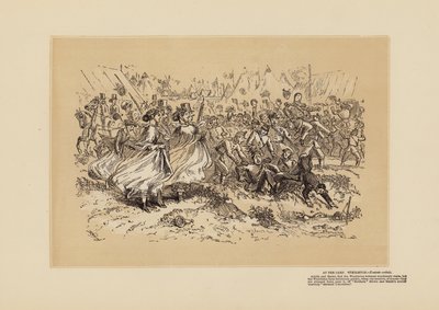 The Wimbledon Meeting, No 1, The War-horse (grabado) de Hablot Knight (1815 92) Browne