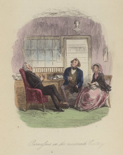 Ilustración para Lewis Arundel o El ferrocarril de la vida de Frank E Smedley de after Hablot Knight Browne