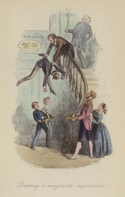 Ilustración de Lewis Arundel o El Ferrocarril de la Vida por Frank E Smedley de after Hablot Knight Browne