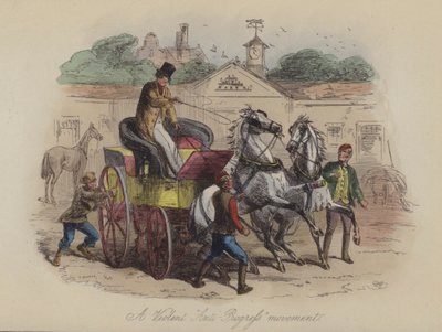 Ilustración de Lewis Arundel o El Ferrocarril de la Vida por Frank E Smedley de after Hablot Knight Browne