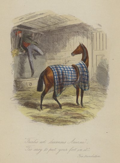 Ilustración de Lewis Arundel o El Ferrocarril de la Vida de Frank E Smedley de after Hablot Knight Browne