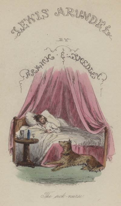 Ilustración de Lewis Arundel o El Ferrocarril de la Vida por Frank E Smedley de after Hablot Knight Browne
