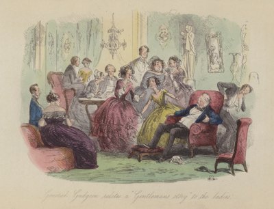 Ilustración de Lewis Arundel o El Ferrocarril de la Vida por Frank E Smedley de after Hablot Knight Browne