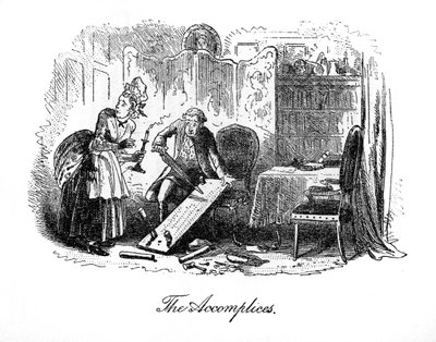 Historia de dos ciudades de Hablot Knight Browne