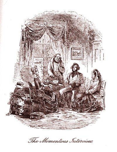 David Copperfield de Hablot Knight Browne