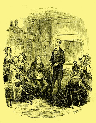 Dombey e hijo de Charles Dickens de Hablot Knight Browne