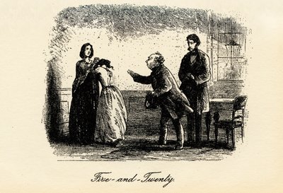 La pequeña Dorrit de Hablot Knight Browne