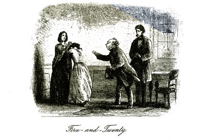 La pequeña Dorrit de Hablot Knight Browne