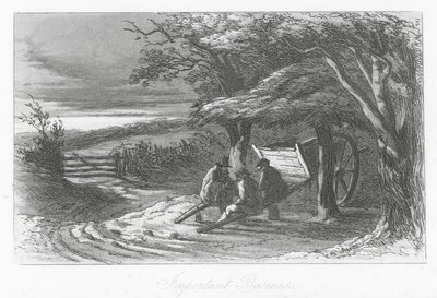 Calles de Londres: Negocios importantes (grabado) de Hablot Knight (1815 92) Browne