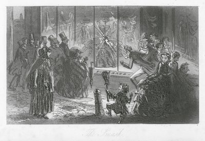 Calles de Londres: The Smash (grabado) de Hablot Knight (1815 92) Browne