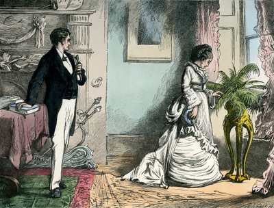 Nuestro amigo común de Dickens de Hablot Knight Browne