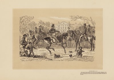 Rotten Row, nº 3, Música y memoria (grabado) de Hablot Knight (1815 92) Browne