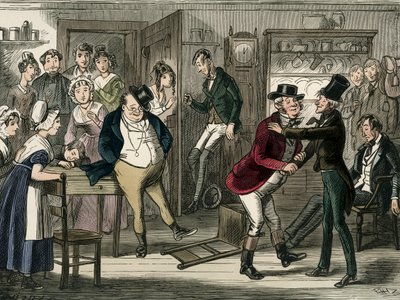 El club Pickwick de Hablot Knight Browne