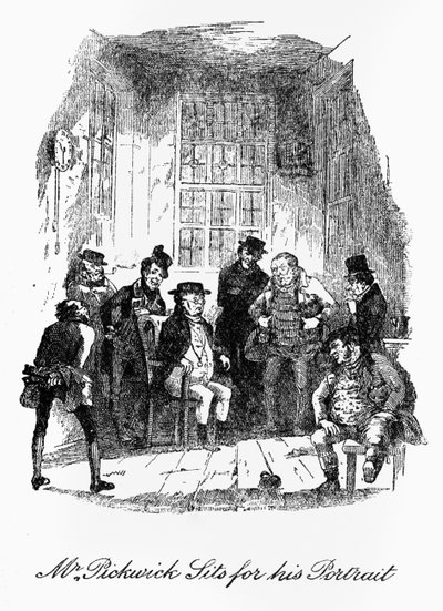 Los papeles póstumos del Club Pickwick de Hablot Knight Browne