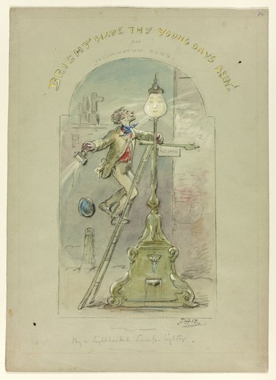 ¡Brillantes han sido tus jóvenes días! de Hablot Knight Browne