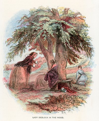 Ilustración para Casa Desolada de Hablot Knight Browne