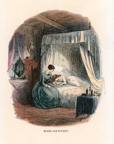 Ilustración para Bleak House de Hablot Knight Browne