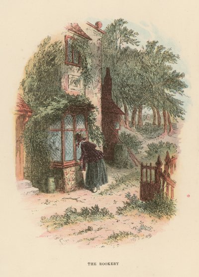 Ilustración para David Copperfield de Hablot Knight Browne