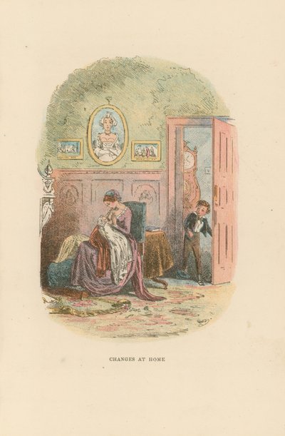 Ilustración para David Copperfield de Hablot Knight Browne