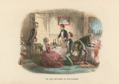 Ilustración para David Copperfield de Hablot Knight Browne
