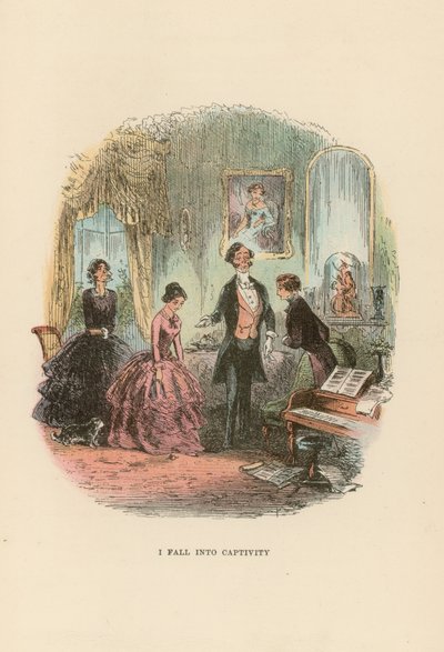Ilustración para David Copperfield de Hablot Knight Browne