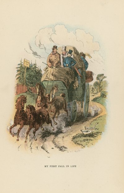 Ilustración para David Copperfield de Hablot Knight Browne