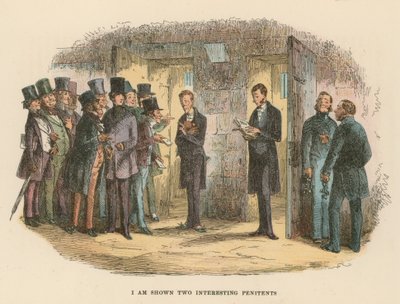 Ilustración para David Copperfield de Hablot Knight Browne