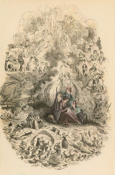 Ilustración para Dombey e hijo de Hablot Knight Browne
