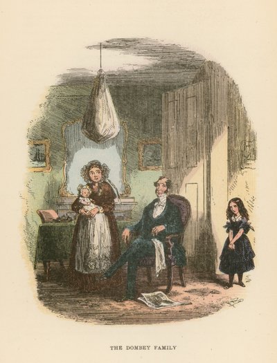 Ilustración para Dombey e hijo de Hablot Knight Browne