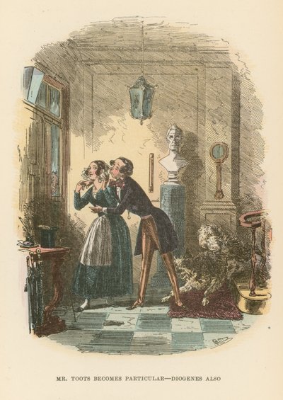 Ilustración para Dombey e hijo de Hablot Knight Browne