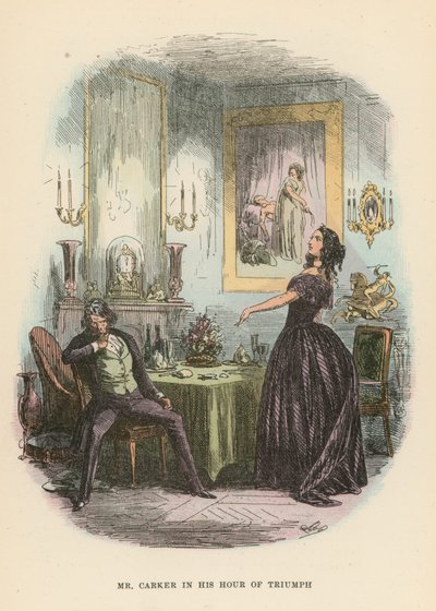 Ilustración para Dombey and Son de Hablot Knight Browne