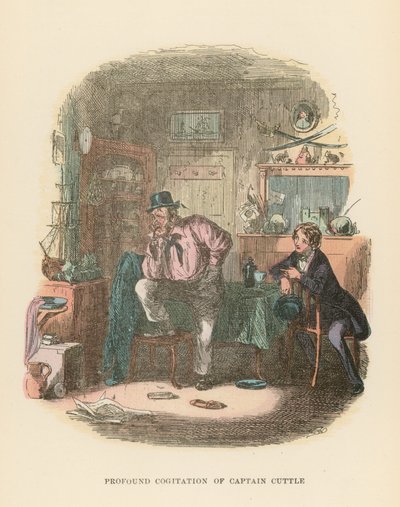 Ilustración para Dombey e hijo de Hablot Knight Browne
