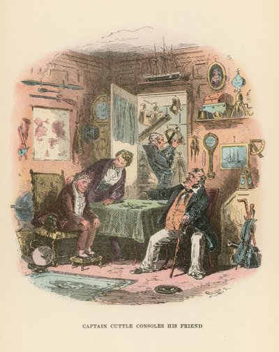 Ilustración para Dombey e hijo de Hablot Knight Browne