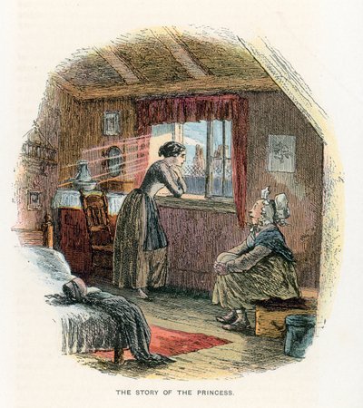 Ilustración para Little Dorrit de Hablot Knight Browne