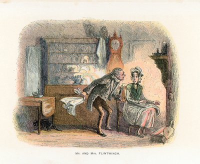 Ilustración para Little Dorrit de Hablot Knight Browne