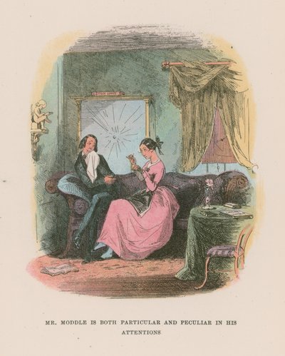 Ilustración para Martin Chuzzlewit de Hablot Knight Browne