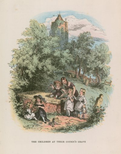 Ilustración para Nicholas Nickleby de Hablot Knight Browne