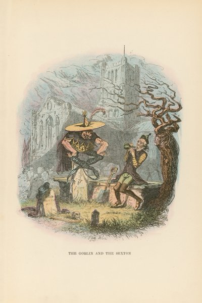 Ilustración para Pickwick Papers de Hablot Knight Browne