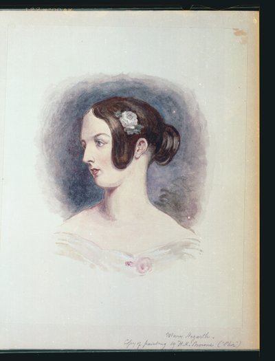 Mary Hogarth, c.1890 de Hablot Knight Browne