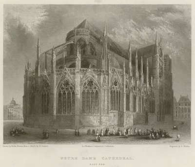 Catedral de Notre Dame, extremo este de Hablot Knight Browne
