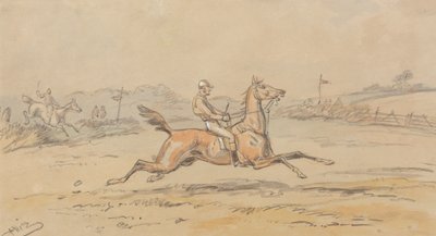 Carrera de punto a punto de Hablot Knight Browne