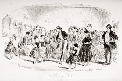 La escuela de baile, ilustración de 