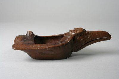 Cuenco de cuervo de Haida