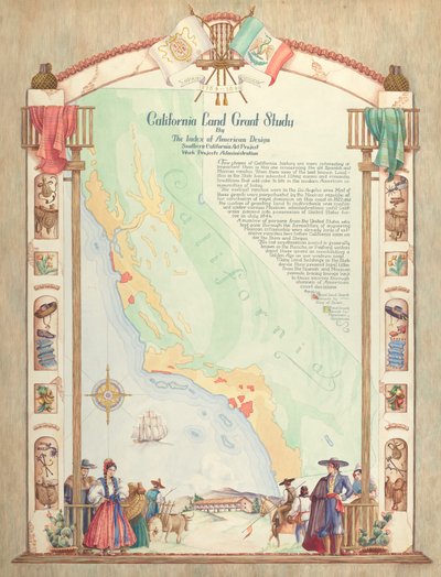 Mapa: Estudio de Concesión de Tierras de California de Hal Blakeley