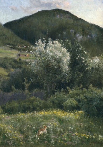 Cereza de pájaro de Halfdan Egedius
