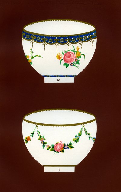 Patrones de Derby, 1876 de Hall and England
