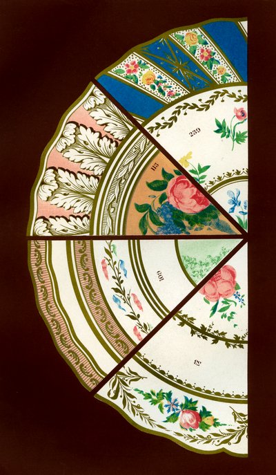 Patrones de Derby, 1876 de Hall and England